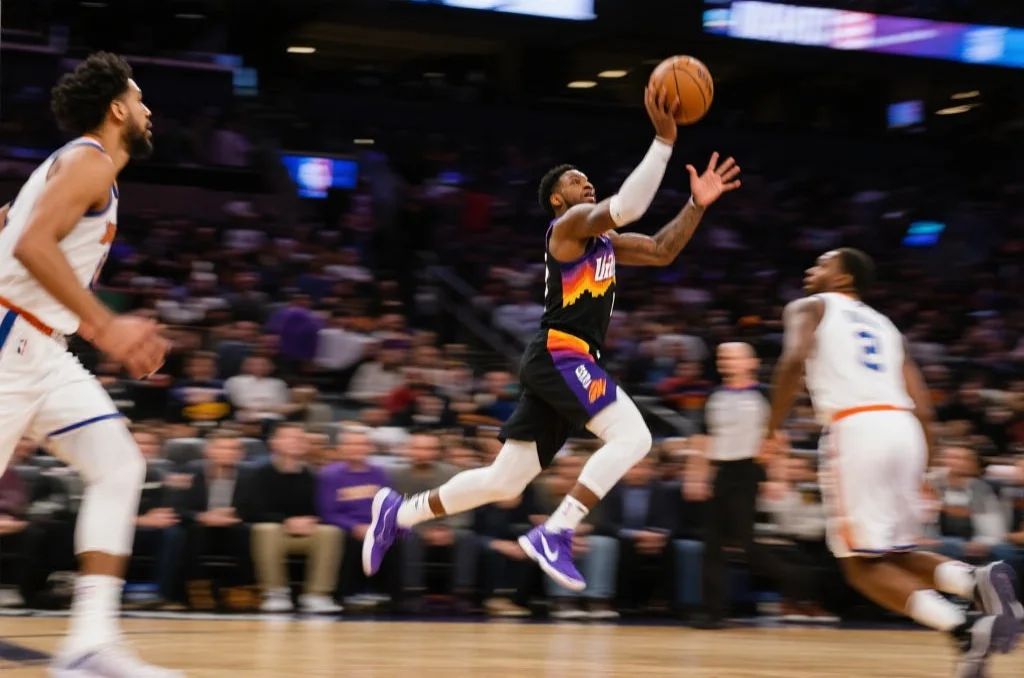NBA西部球队进攻场景